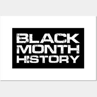 BLACK MONTH HISTORY Posters and Art